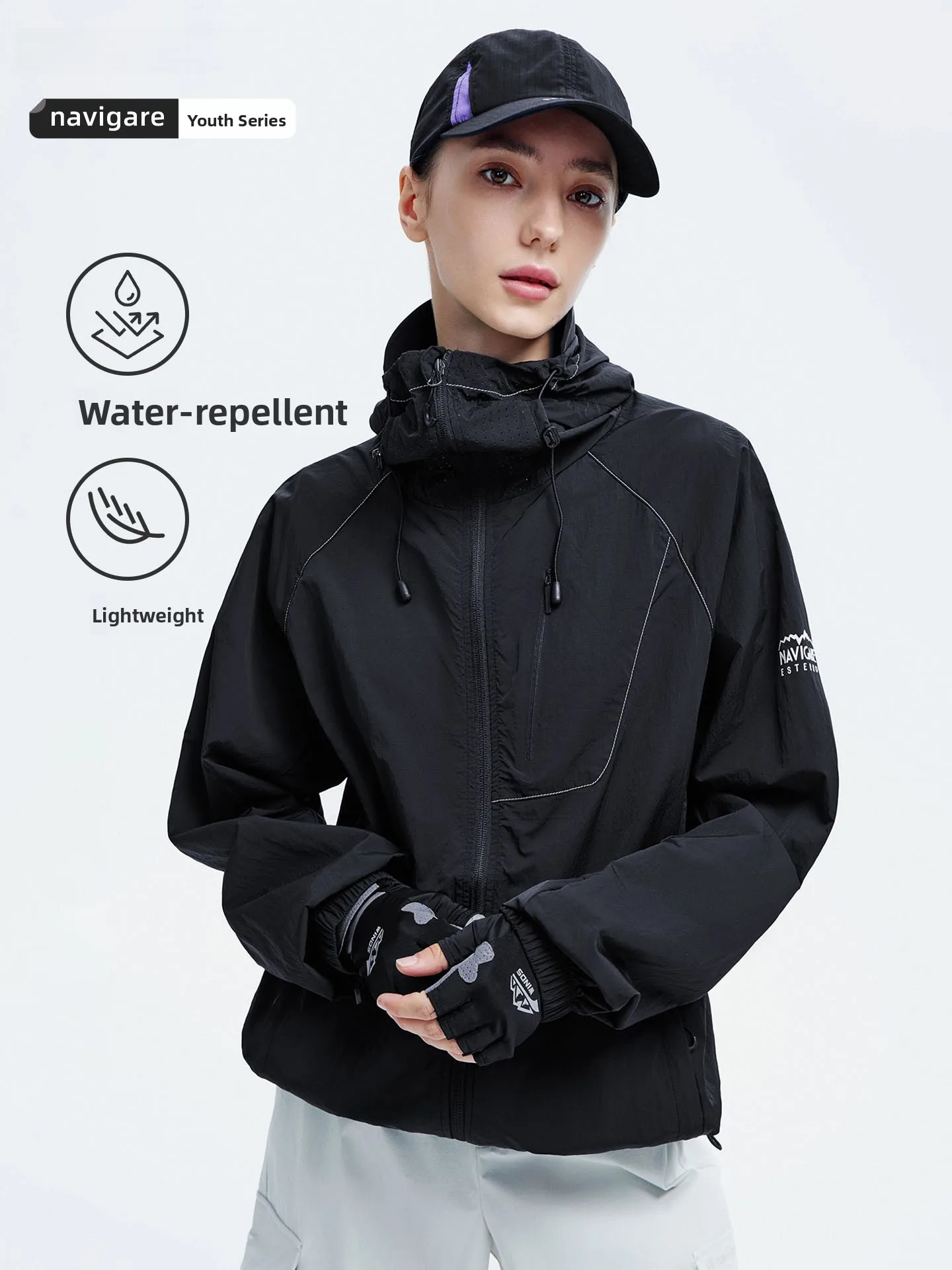 Navigare Women's Outdoor Hooded Jaet Lightweight Breathable Summer New Arrival Nylon Fabric Stand Fit Portable Storage
Navigare Women's Outdoor Hooded Jaet Lightweight Breathable Summer New Arrival Nylon Fabric Stand Fit Portable Storage