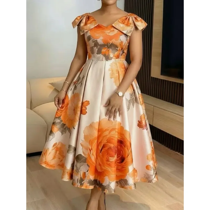 African Dresses for Women Elegant 2026 Dashiki Spring Summer Midi Dress Ladies Traditional African Clothing Ankara Dresses
African Dresses for Women Elegant 2026 Dashiki Spring Summer Midi Dress Ladies Traditional African Clothing Ankara Dresses