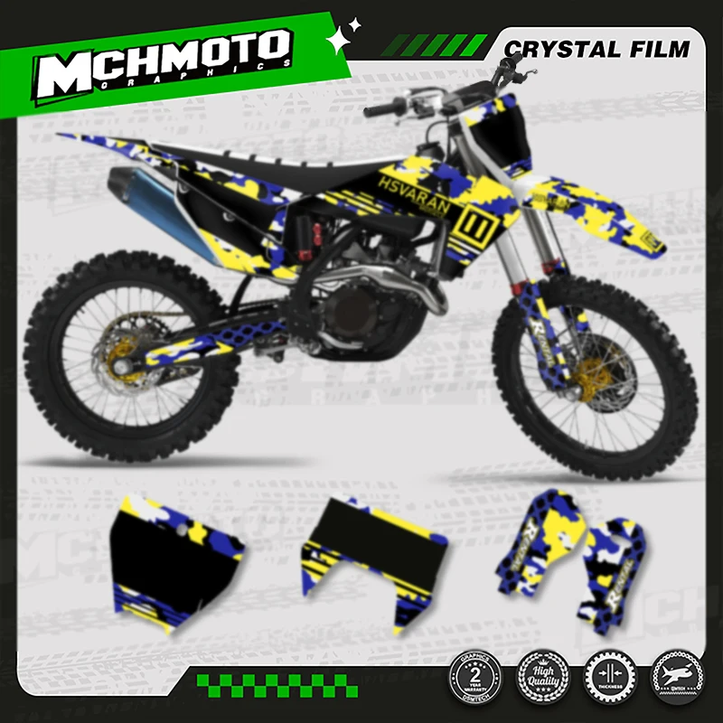 MCHMFG Custom Team Motorcycle Graphics Decals Stickers Kit for Husqvarna Decal 19-22 TC FC TX FX FS 20-23 TE FE 125-450CC 010
MCHMFG Custom Team Motorcycle Graphics Decals Stickers Kit for Husqvarna Decal 19-22 TC FC TX FX FS 20-23 TE FE 125-450CC 010