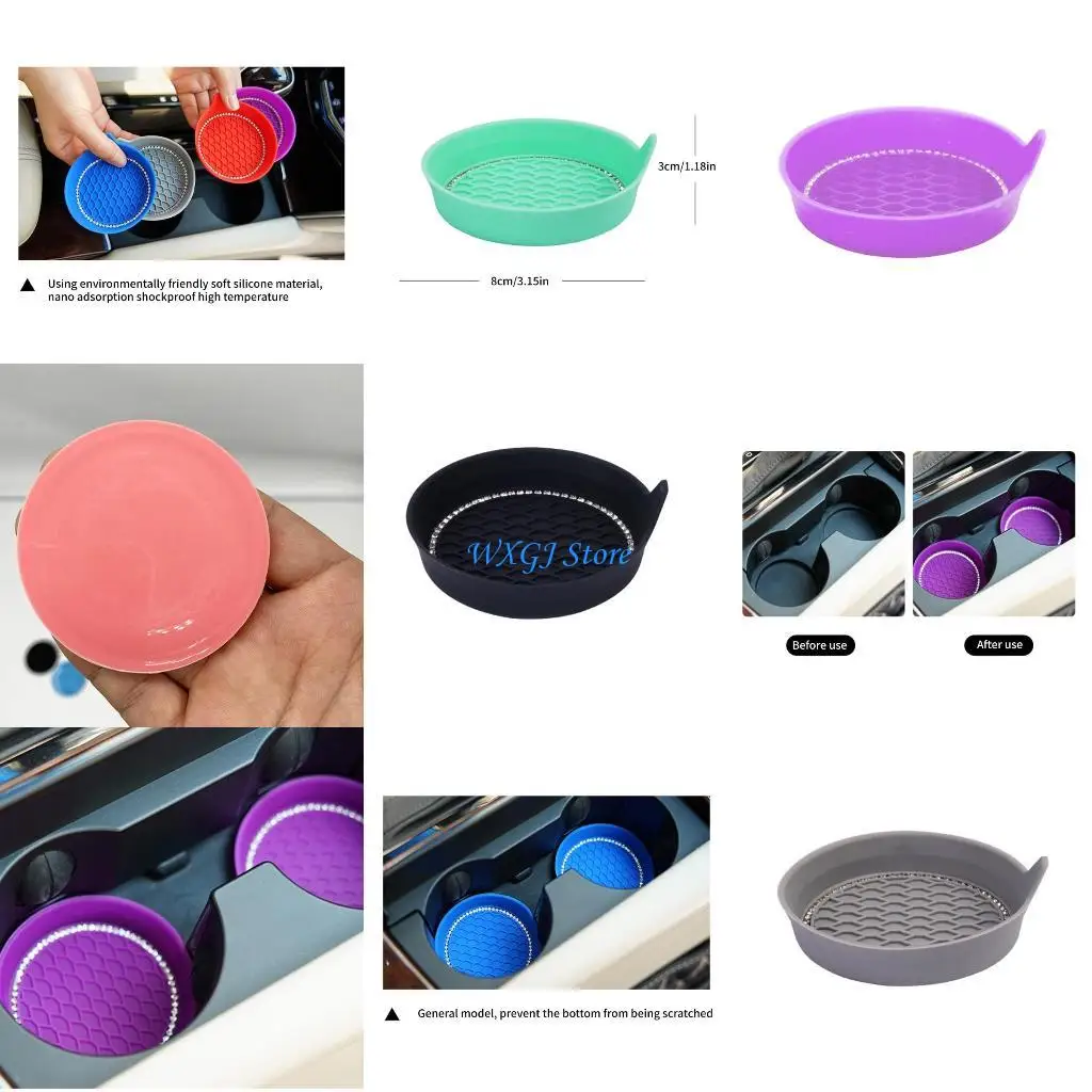 37JE Office Car Bling Crystal Water Coasters Cup Holder Pad Anti-slip Mat Decoration
37JE Office Car Bling Crystal Water Coasters Cup Holder Pad Anti-slip Mat Decoration