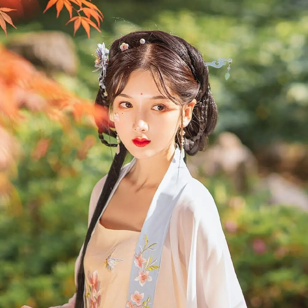 Tassel New Headdress Acetate Braided Hairpins Flower Pendent Women Hairpins Chinese Hair Fork Leaf Pendent Hanfu Hair Sticks
Tassel New Headdress Acetate Braided Hairpins Flower Pendent Women Hairpins Chinese Hair Fork Leaf Pendent Hanfu Hair Sticks
