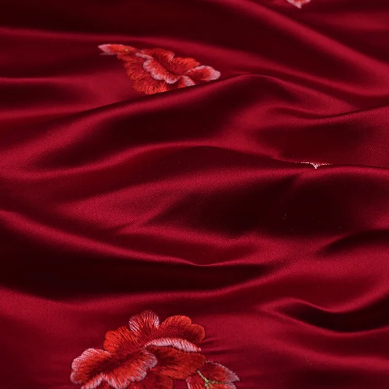 Embroidered brocade jacquard fabric silk traditional pattern Chinese clothing cheongsam
Embroidered brocade jacquard fabric silk traditional pattern Chinese clothing cheongsam