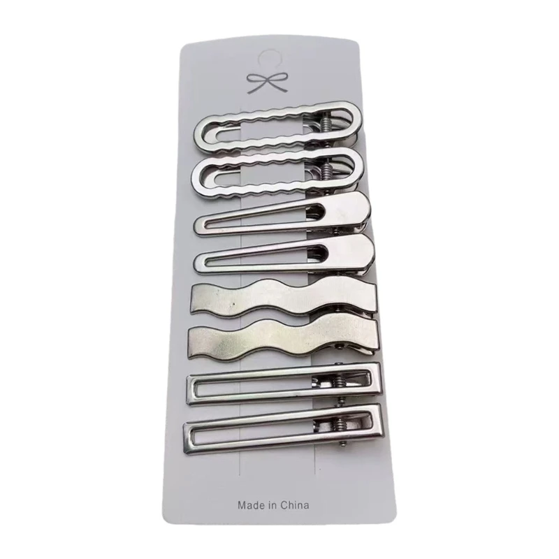 Summer Barrettes Accessories For Girls Teens Silver Duckbill Clip Thin Hair Grip Y166
Summer Barrettes Accessories For Girls Teens Silver Duckbill Clip Thin Hair Grip Y166
