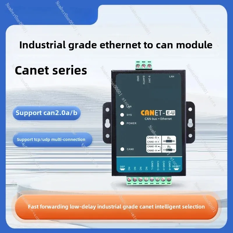 Преобразователь шины CAN промышленного класса Высокопроизводительный Модуль Ethernet-CAN
Преобразователь шины CAN промышленного класса Высокопроизводительный Модуль Ethernet-CAN