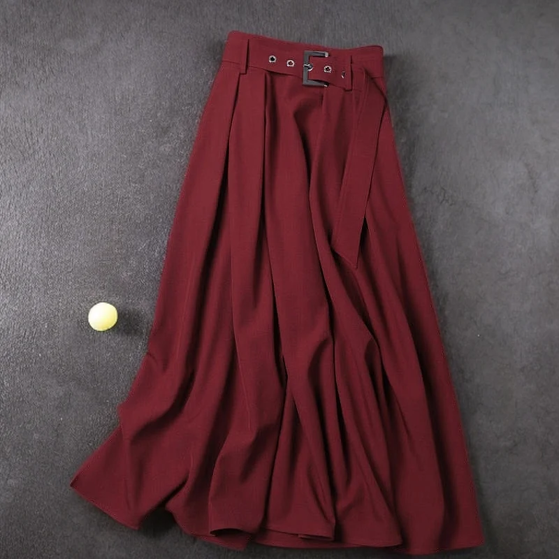 French Hepburn style pleated A-line skirt for women, summer 2024 new collection with waist cinching, slimming skirt
French Hepburn style pleated A-line skirt for women, summer 2024 new collection with waist cinching, slimming skirt