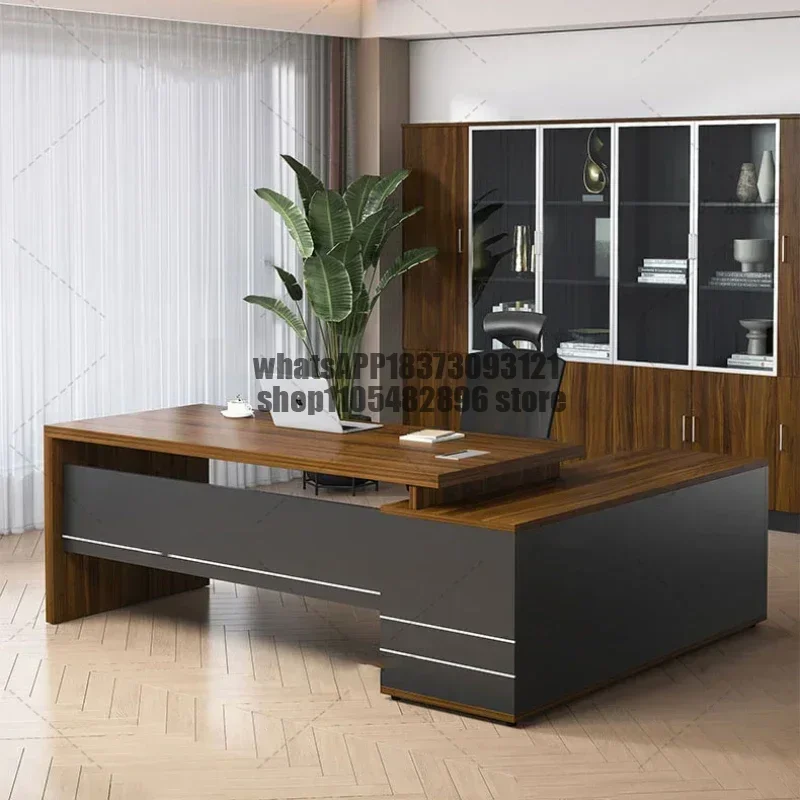 Boss Computer table simple modern Luxury Reading Table Study Office Desk manmade board Escritorios De Oficina Office Furniture
Boss Computer table simple modern Luxury Reading Table Study Office Desk manmade board Escritorios De Oficina Office Furniture