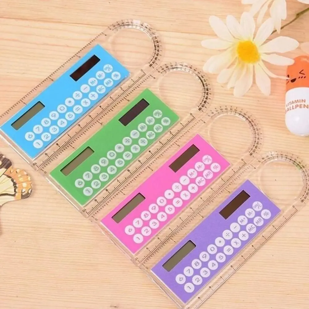 Colorful School Supplies Childrens Tool Office Stationery Solar Energy Calculator Digital Caliper Calculator Ruler
Colorful School Supplies Childrens Tool Office Stationery Solar Energy Calculator Digital Caliper Calculator Ruler