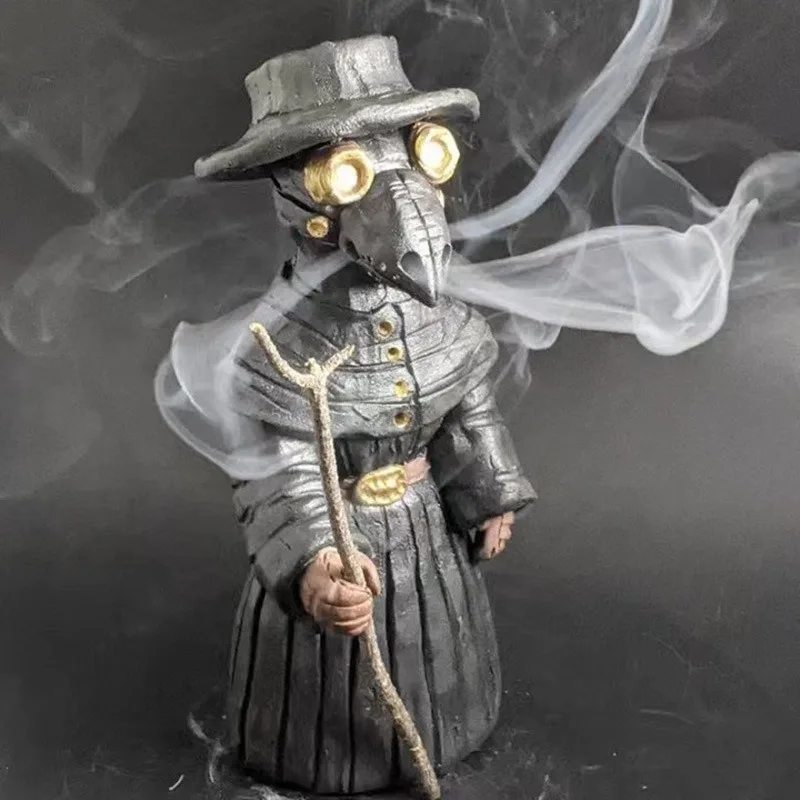 Incense Burner Halloween Decoration Mini Mr. Crow Statue Effectively Relieves Stress and Anxiety Home Decoration Prop
Incense Burner Halloween Decoration Mini Mr. Crow Statue Effectively Relieves Stress and Anxiety Home Decoration Prop