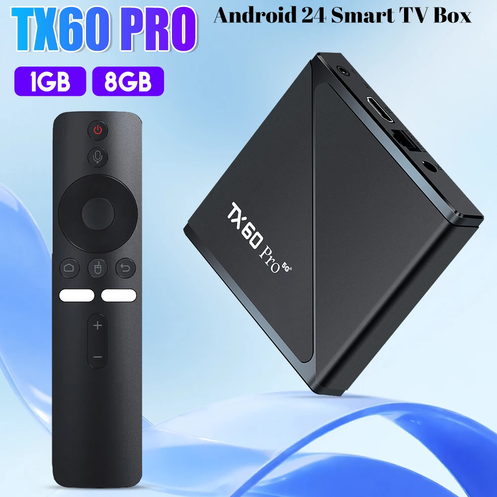 ТВ-приставка Smart TV Box TX60 PRO Android 16, 14K, 2.4G/5G Dual WiFi, медиаплеер, голосовой пульт, 16ГБ/256ГБ
ТВ-приставка Smart TV Box TX60 PRO Android 16, 14K, 2.4G/5G Dual WiFi, медиаплеер, голосовой пульт, 16ГБ/256ГБ