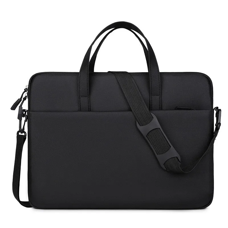 1pc solid color simple and lightweight laptop bag, portable business laptop bag, zipper style laptop bag, perfect gift
1pc solid color simple and lightweight laptop bag, portable business laptop bag, zipper style laptop bag, perfect gift