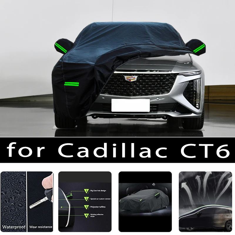 For Cadillac CT6 Car Covers Outdoor Waterproof Sun Rain Snow Protection UV Auto Cover 190T Car Protective Full Covers
For Cadillac CT6 Car Covers Outdoor Waterproof Sun Rain Snow Protection UV Auto Cover 190T Car Protective Full Covers