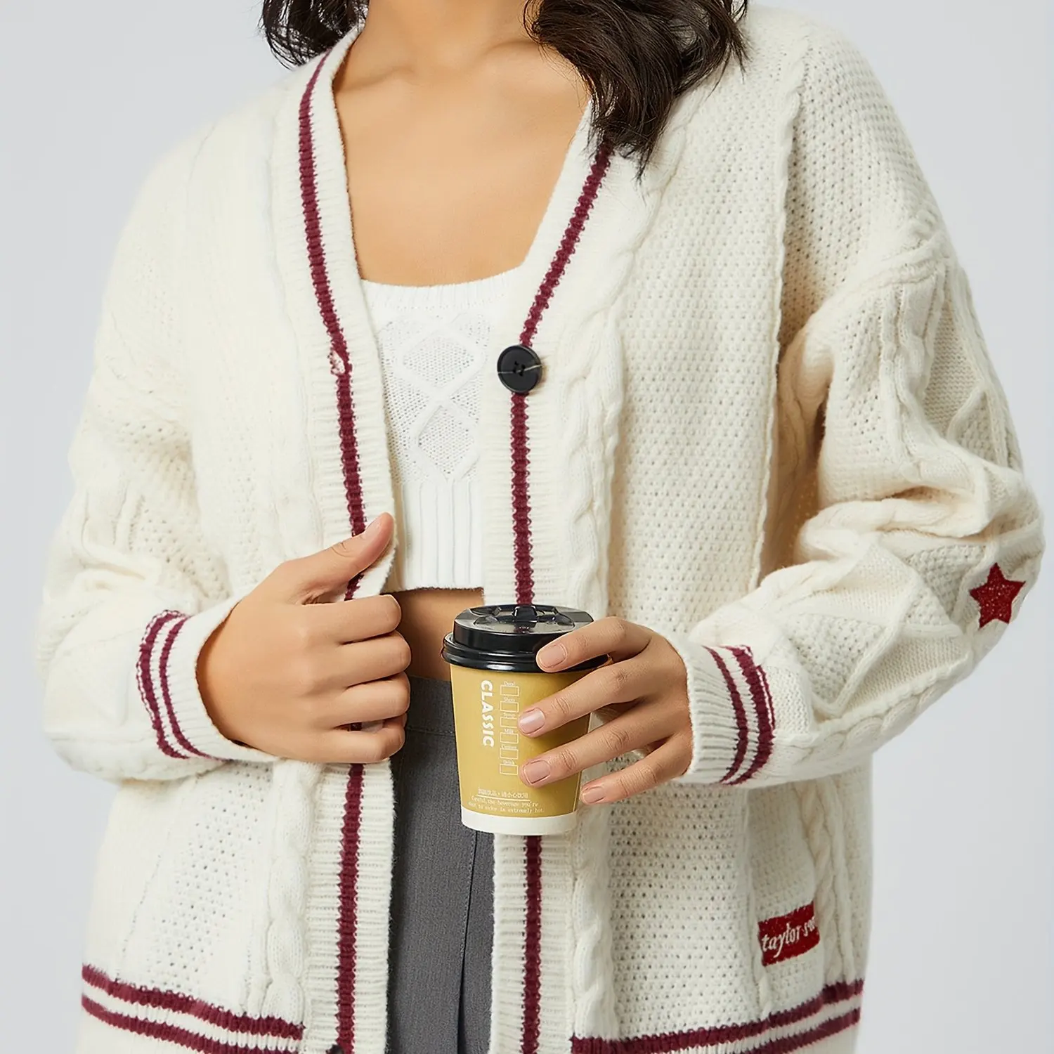 New Autumn and Winter Knitted Embroidered Cardigan Loose Casual Sweater Women Long Sleeve Top Sweater Mujer Jumpers
New Autumn and Winter Knitted Embroidered Cardigan Loose Casual Sweater Women Long Sleeve Top Sweater Mujer Jumpers