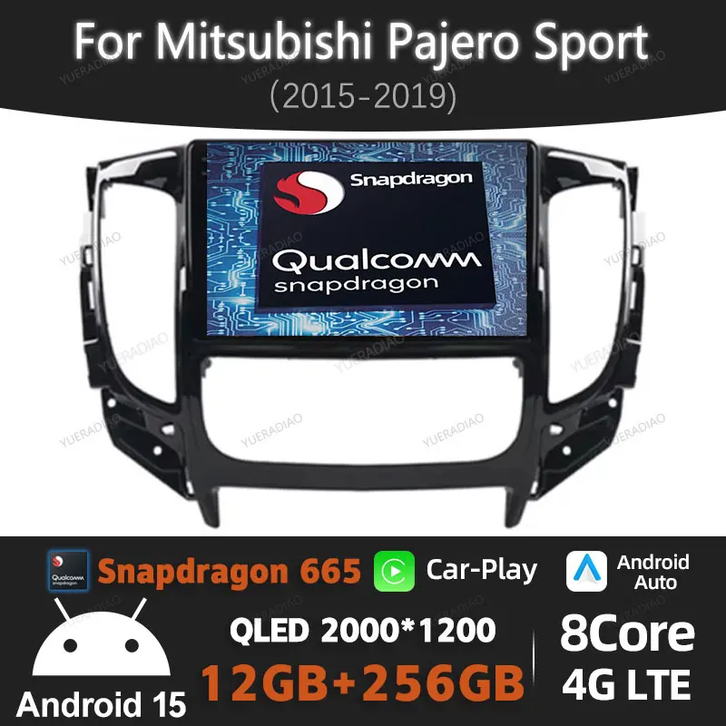 Android 15 Car Radio For Mitsubishi Pajero Sport 3 L200 5 Triton 3 2015 2016 2017 2018 2019 Carplay Auto Multimedia Player NAVI
Android 15 Car Radio For Mitsubishi Pajero Sport 3 L200 5 Triton 3 2015 2016 2017 2018 2019 Carplay Auto Multimedia Player NAVI