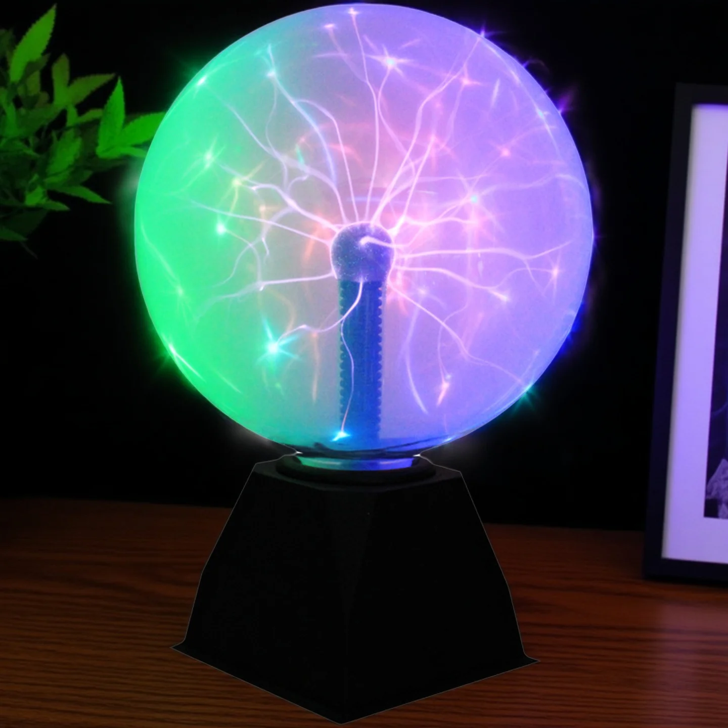 Magical Sound Control Touch Magic Plasma Ball Lamp Night Light Atmosphere Glass Plasma Light Christmas Children Festival Gift
Magical Sound Control Touch Magic Plasma Ball Lamp Night Light Atmosphere Glass Plasma Light Christmas Children Festival Gift