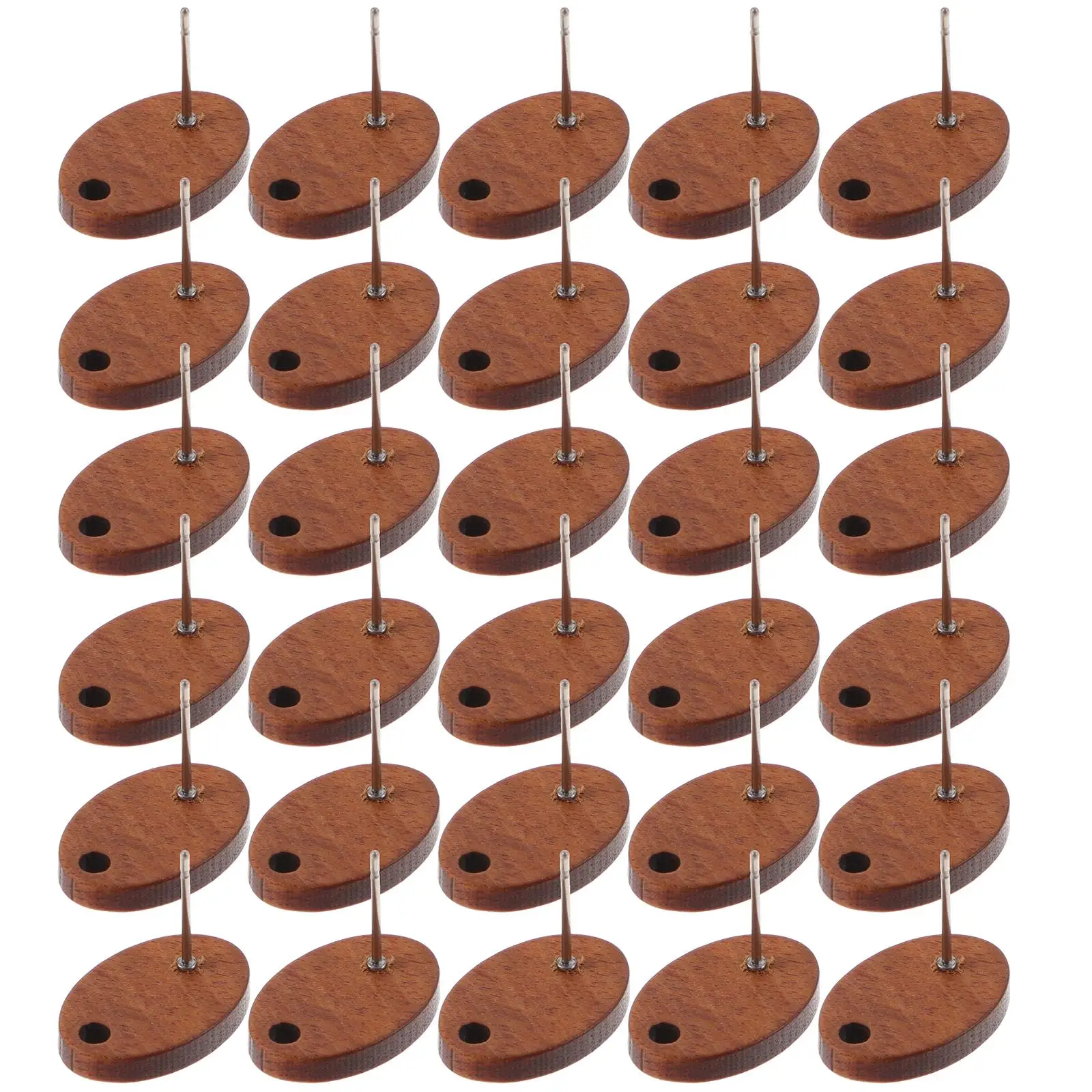30 Pcs Earring Material Wood Studs Jewelry Making Smooth Surface Creative Accessories Trendy Decoration DIY Ear Decor Fashion
30 Pcs Earring Material Wood Studs Jewelry Making Smooth Surface Creative Accessories Trendy Decoration DIY Ear Decor Fashion
