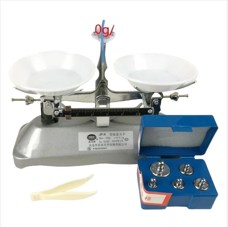500g Physical chemistry teaching apparatus Counter balance experimental apparatus
500g Physical chemistry teaching apparatus Counter balance experimental apparatus