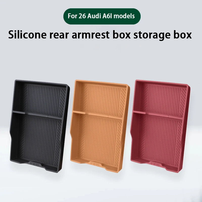 For Audi A6 C9 2025 2026 car rear armrest box Framework silicone storage pad protective pad decoration Car interior accessories
For Audi A6 C9 2025 2026 car rear armrest box Framework silicone storage pad protective pad decoration Car interior accessories