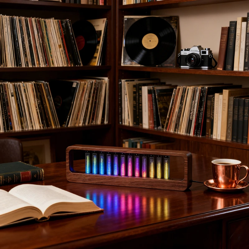 NEW 12-Bit RGB Pickup Level Light LED Display Sound Level Meter Music Indicator
NEW 12-Bit RGB Pickup Level Light LED Display Sound Level Meter Music Indicator