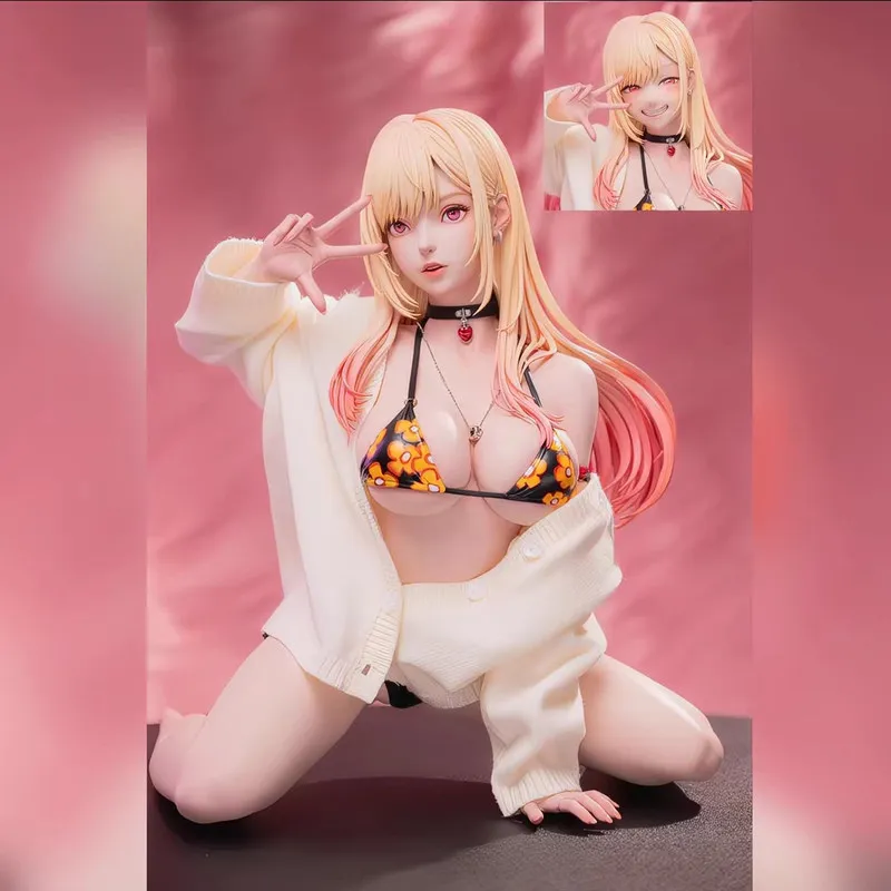 New 18cm Marin Kitagawa My Dress Up Darling Gk Anime Figure Bikini Pvc Statue Collectible Figurine Desktop Decoration For Fans
New 18cm Marin Kitagawa My Dress Up Darling Gk Anime Figure Bikini Pvc Statue Collectible Figurine Desktop Decoration For Fans