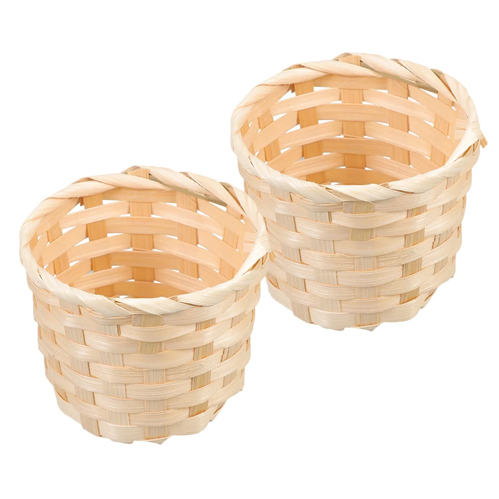 2pcs Bamboo Woven Storage Basket for Desktop ganization Home Office Handmade Large Capacity Table ganizer Retro Style
2pcs Bamboo Woven Storage Basket for Desktop ganization Home Office Handmade Large Capacity Table ganizer Retro Style