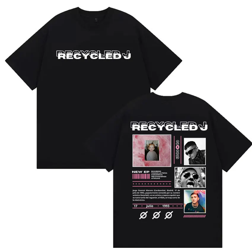 Rapper RECYCLED J Tour Album 2025 Merch T-Shirt Men's Retro Hip Hop Gothic Clothing T Shirt Casual Cotton Short Sleeve T-shirts
Rapper RECYCLED J Tour Album 2025 Merch T-Shirt Men's Retro Hip Hop Gothic Clothing T Shirt Casual Cotton Short Sleeve T-shirts