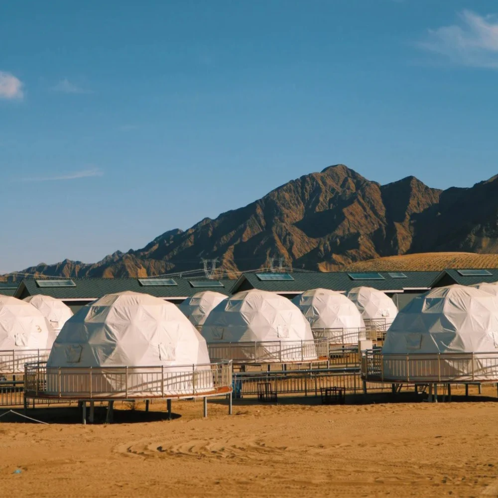 7M Customized Spherical Hotel Tents Outdoor Transparent PVC Dome Tent Geodesic House with Bathroom for Events Hotel Campsite
7M Customized Spherical Hotel Tents Outdoor Transparent PVC Dome Tent Geodesic House with Bathroom for Events Hotel Campsite