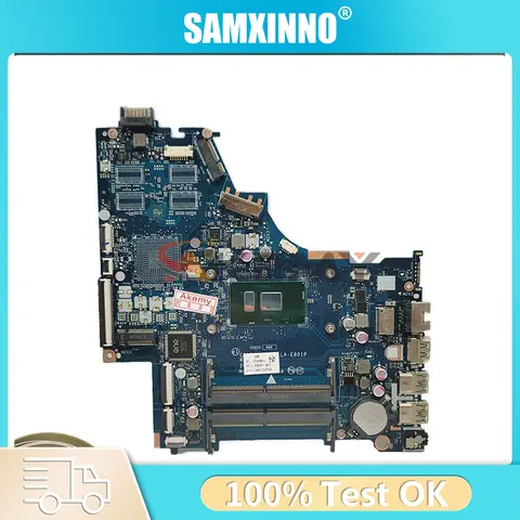 For Dell Pavilion 15-BS Laptop LA-E801P 924756-601 SR342 i5-7200U 216-0867071 2G Motherboard Full Tested 250 G6 100% Tested
