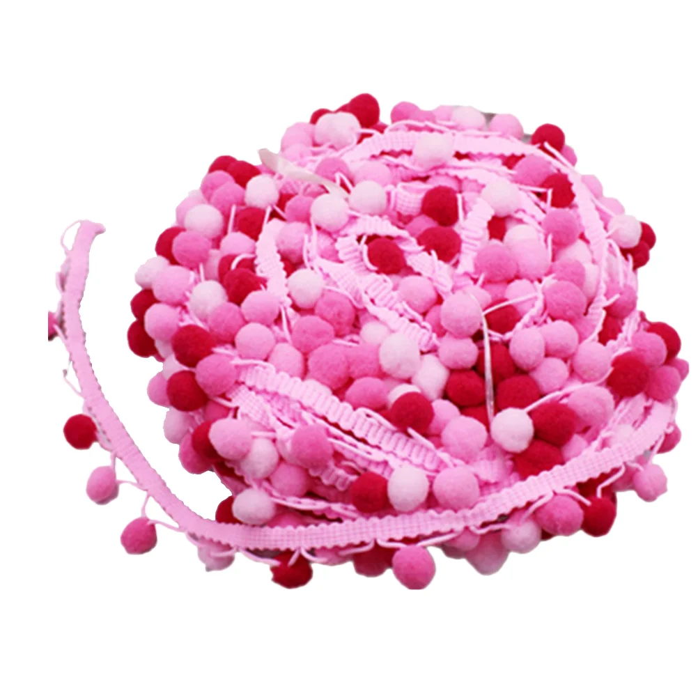 4 5m Foil Fringe Curtain Small Pom Lace Fabric Garland DIY Ball Trim Pink Rainbow
4 5m Foil Fringe Curtain Small Pom Lace Fabric Garland DIY Ball Trim Pink Rainbow