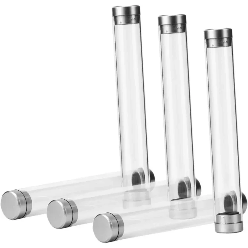 Naxilai 3sets Clear Container with Lid Empty Pencil Case Pens Containers Cylinder Tube Pen Cases Business Pencil Cases 6pcs*3
Naxilai 3sets Clear Container with Lid Empty Pencil Case Pens Containers Cylinder Tube Pen Cases Business Pencil Cases 6pcs*3