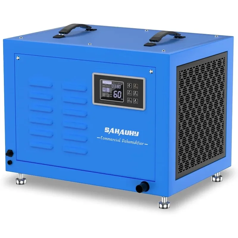 SAHAUHY 158 Pin Track Type Commercial Dehumidifier with Drainage Hose for Basement, Automatic Defrosting
SAHAUHY 158 Pin Track Type Commercial Dehumidifier with Drainage Hose for Basement, Automatic Defrosting