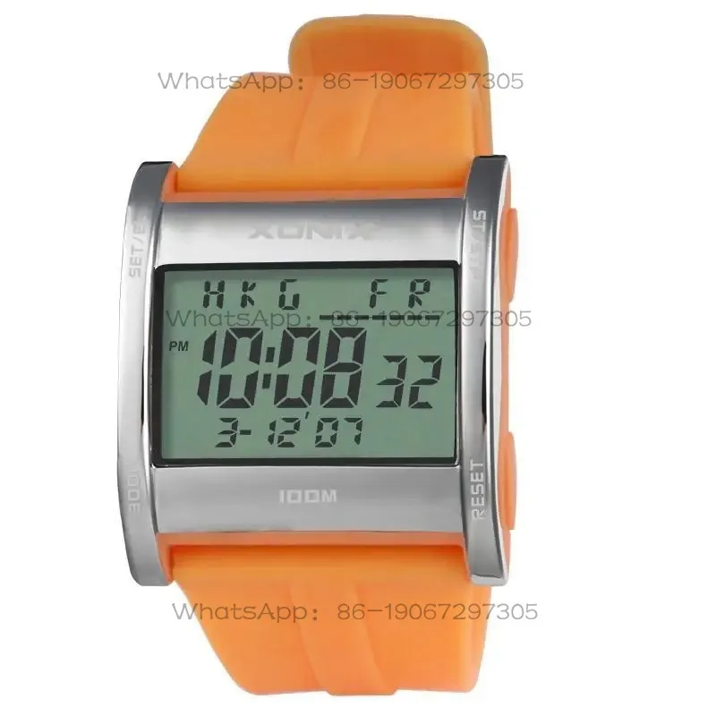 Precision Fashion Trend Sports Waterproof Luminous Men's Electronic Watch Student Exam Alarm Clock Watch Men's
Precision Fashion Trend Sports Waterproof Luminous Men's Electronic Watch Student Exam Alarm Clock Watch Men's