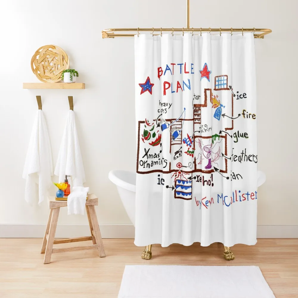 Kevin Home Battle Plan Shower Curtain Shower Set For Bathroom Bathroom Deco Waterproof Shower And Anti-Mold Curtain
Kevin Home Battle Plan Shower Curtain Shower Set For Bathroom Bathroom Deco Waterproof Shower And Anti-Mold Curtain