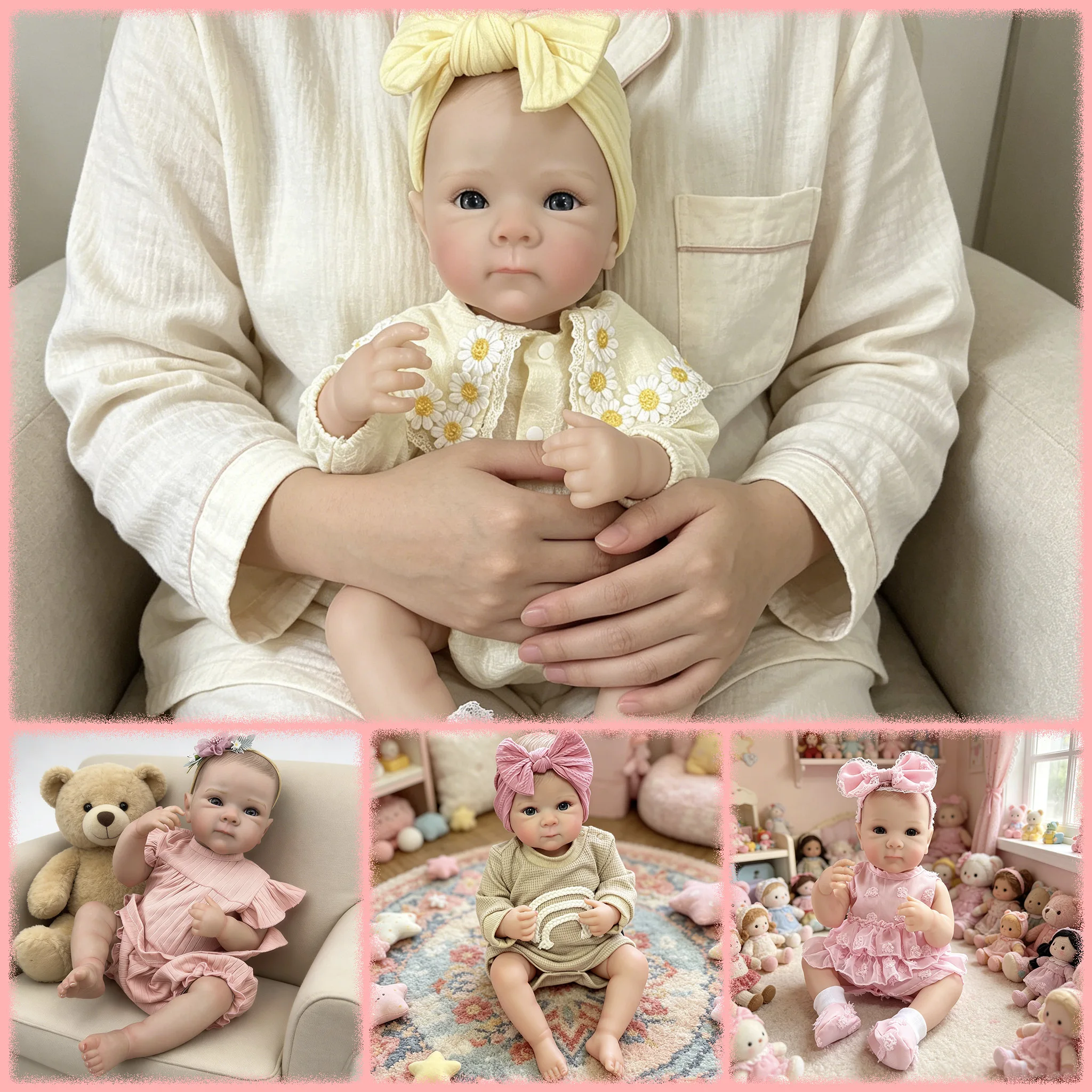 Multiple Styles Choose Bettie 19Inch Full Vinyl Body Multiple Layers Painting Lifelike 3D Skin Reborn Doll Hand Drawn Hair
Multiple Styles Choose Bettie 19Inch Full Vinyl Body Multiple Layers Painting Lifelike 3D Skin Reborn Doll Hand Drawn Hair