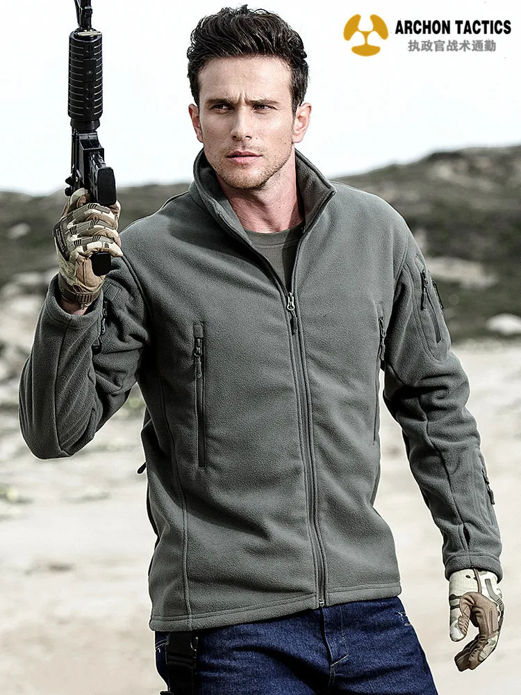 Archon autumn and winter outdoor fleece jacket men's military fan thickened jacket liner polar fleece top tactical jacket
Archon autumn and winter outdoor fleece jacket men's military fan thickened jacket liner polar fleece top tactical jacket