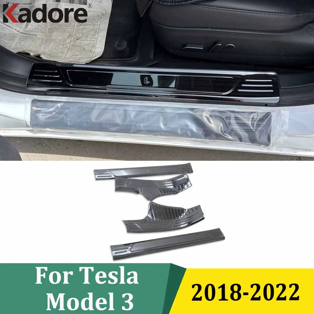 For Tesla Model 3 2018 2019 2020 2021 2022 Door Sill Scuff Plate Bumper Protective Cover Trim Car Interior Accessories
For Tesla Model 3 2018 2019 2020 2021 2022 Door Sill Scuff Plate Bumper Protective Cover Trim Car Interior Accessories
