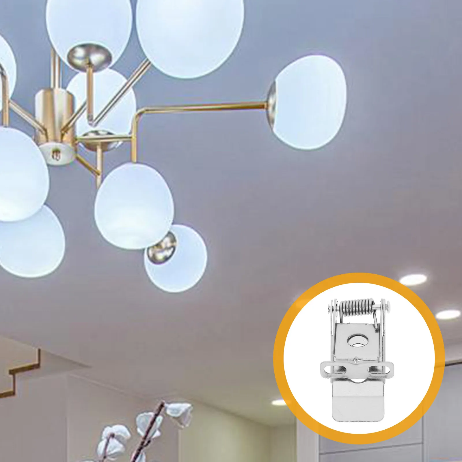 1Set Spring Clip Recessed Lighting Downlight Retaining Clamp Panel Lamp Securing Clip Recessed Lamp Accessory Simple Install
1Set Spring Clip Recessed Lighting Downlight Retaining Clamp Panel Lamp Securing Clip Recessed Lamp Accessory Simple Install