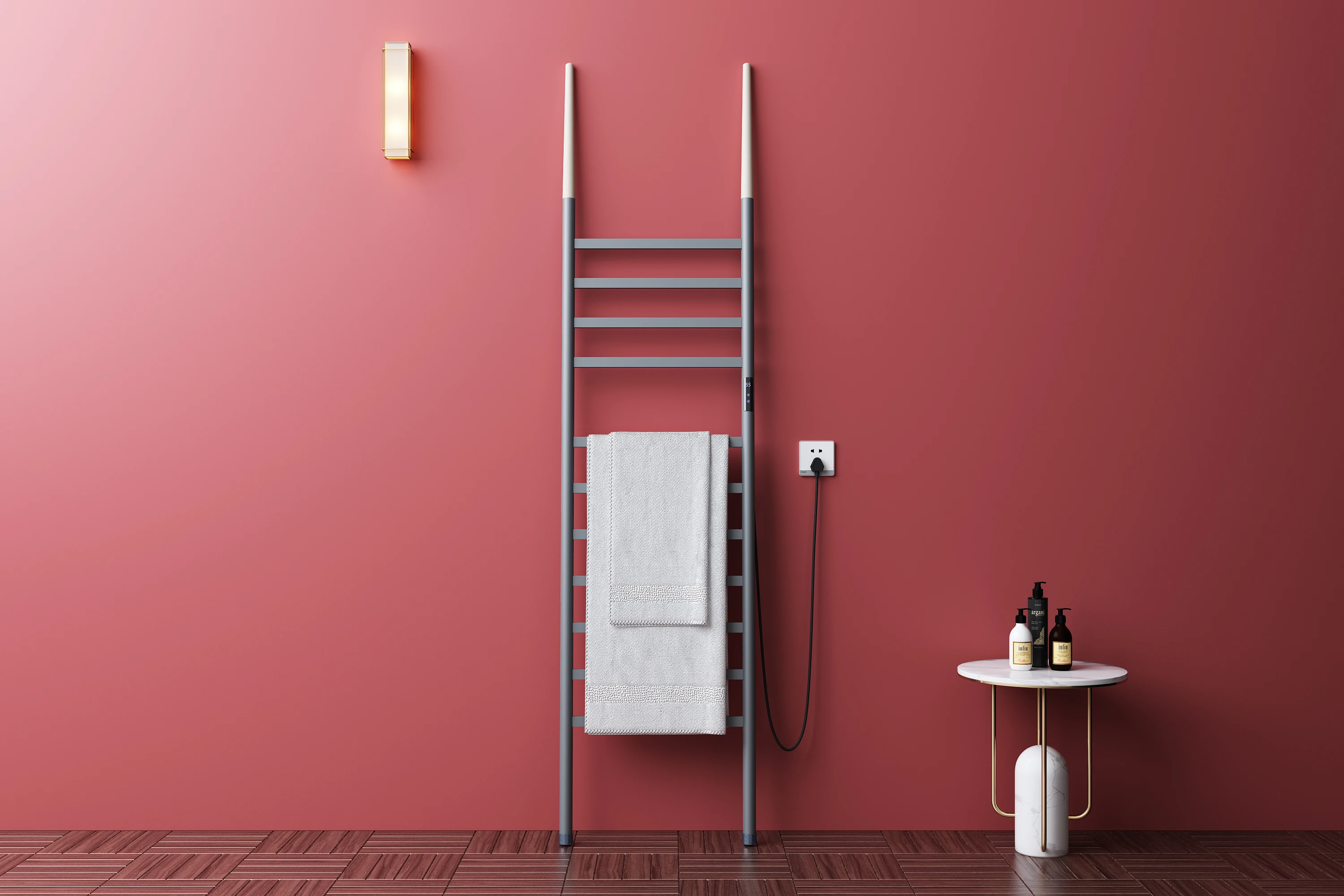 Полотенцесушитель, аксессуары для ванной комнаты, контроль температуры и времени, подогреватель для умного дома, серый, 1,8, большой размер, длинный держатель для полотенец, стойка для полотенец
Полотенцесушитель, аксессуары для ванной комнаты, контроль температуры и времени, подогреватель для умного дома, серый, 1,8, большой размер, длинный держатель для полотенец, стойка для полотенец