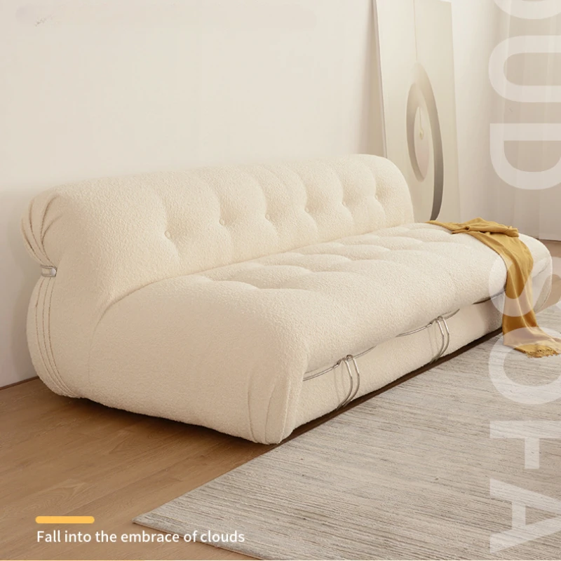 Cream Style Designer Custom Sofa Retro Casual Lazy Iving Room Sofa Luxury Chaise Lounge Home Furniture Divani Da Soggiorno SGKT
Cream Style Designer Custom Sofa Retro Casual Lazy Iving Room Sofa Luxury Chaise Lounge Home Furniture Divani Da Soggiorno SGKT