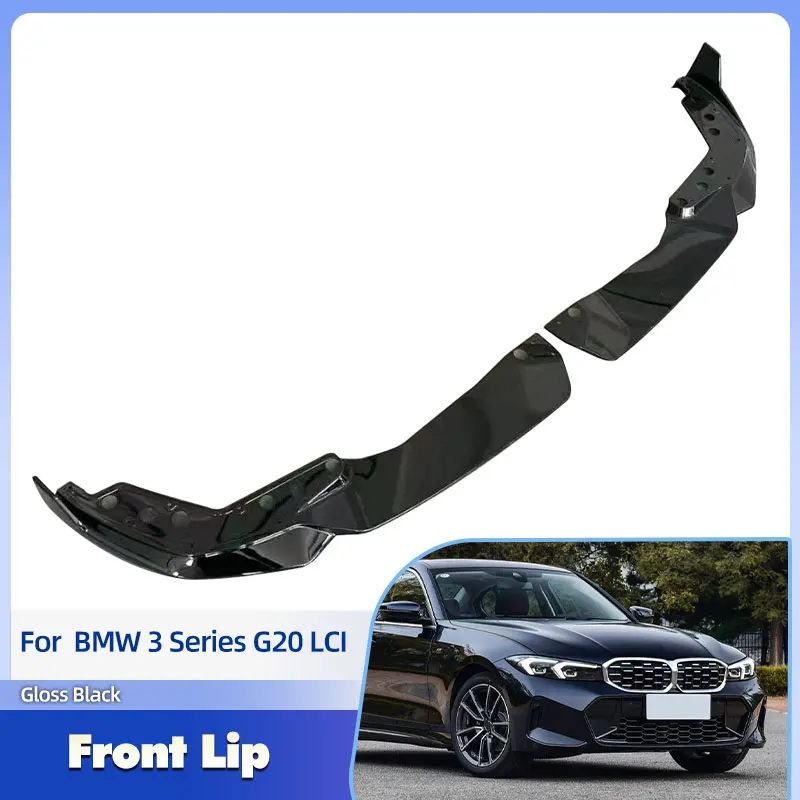Car Front Bumper Lip Spoiler ABS Gloss Black for BMW 3 Series G20 LCI M-Sport 2023 2024 Racing Front Lip Chin Apron Body Kits
Car Front Bumper Lip Spoiler ABS Gloss Black for BMW 3 Series G20 LCI M-Sport 2023 2024 Racing Front Lip Chin Apron Body Kits