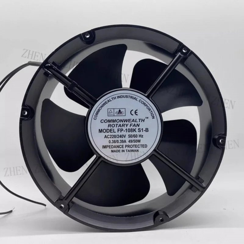 Y 1 шт. FP-108K S1-B 22060 AC220V-240V 49/50W 22CM Осевой охлаждающий вентилятор
Y 1 шт. FP-108K S1-B 22060 AC220V-240V 49/50W 22CM Осевой охлаждающий вентилятор