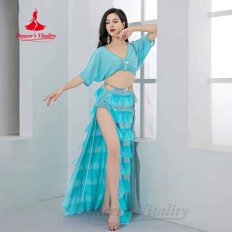 BellyDance Performance Set Women's Customized Light Luxury Rhinestone Sequins Oriental Dance Practice Set Belly Dancing Outfit
BellyDance Performance Set Women's Customized Light Luxury Rhinestone Sequins Oriental Dance Practice Set Belly Dancing Outfit