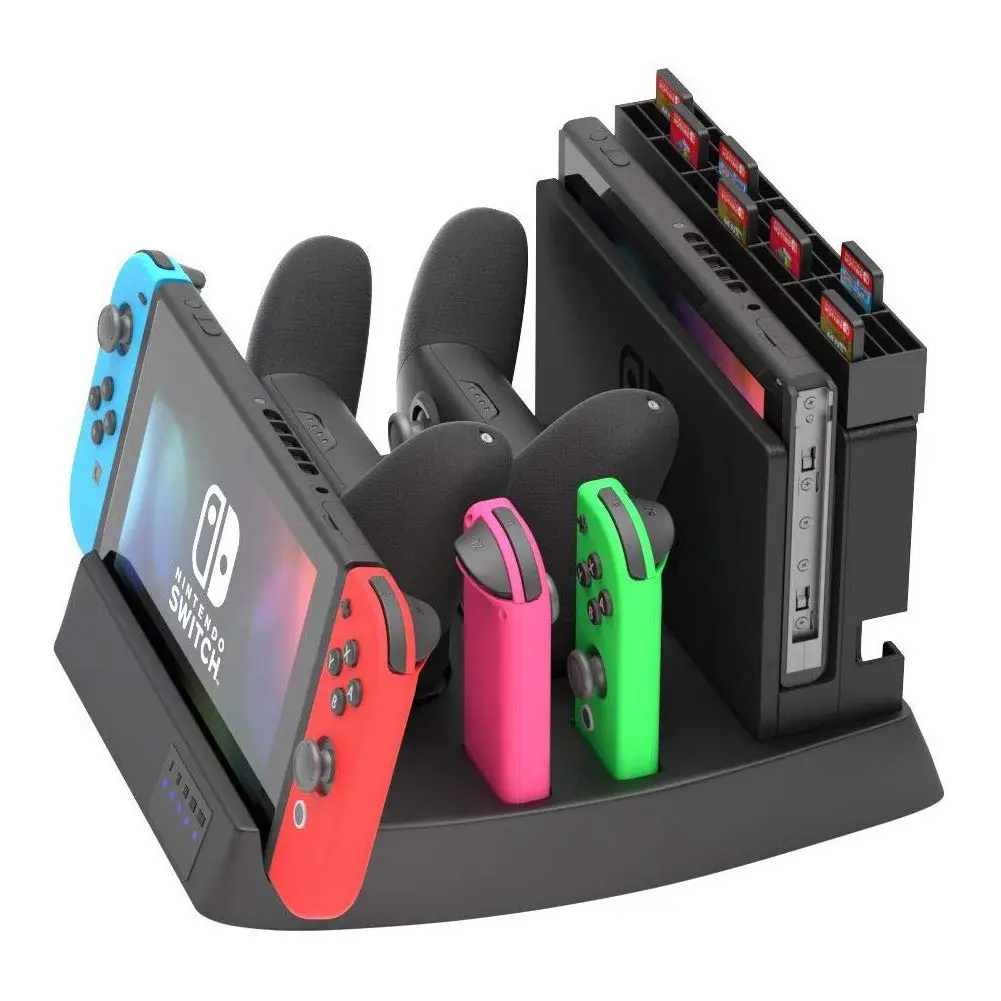 【BUY NOW】Charging Display Stand For Nintendo Switch Charging Dock And Game Holder For Switch Console, Joy-Con Controllers, Switc
【BUY NOW】Charging Display Stand For Nintendo Switch Charging Dock And Game Holder For Switch Console, Joy-Con Controllers, Switc
