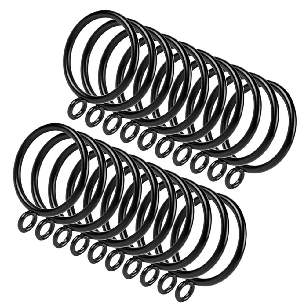 20pcs Metal Curtain Ring 38Mm Black Hanging Rings For Rod Drapery Hooks Accessories Decorative Sliding Clips Heavy Duty
20pcs Metal Curtain Ring 38Mm Black Hanging Rings For Rod Drapery Hooks Accessories Decorative Sliding Clips Heavy Duty