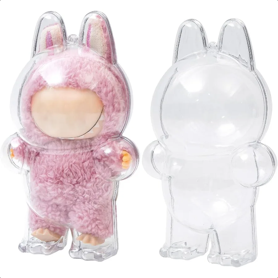Protective Case for LABUBU Clear Display Case with Keychain Doll Excluded 1PCS Style A Standing
Protective Case for LABUBU Clear Display Case with Keychain Doll Excluded 1PCS Style A Standing