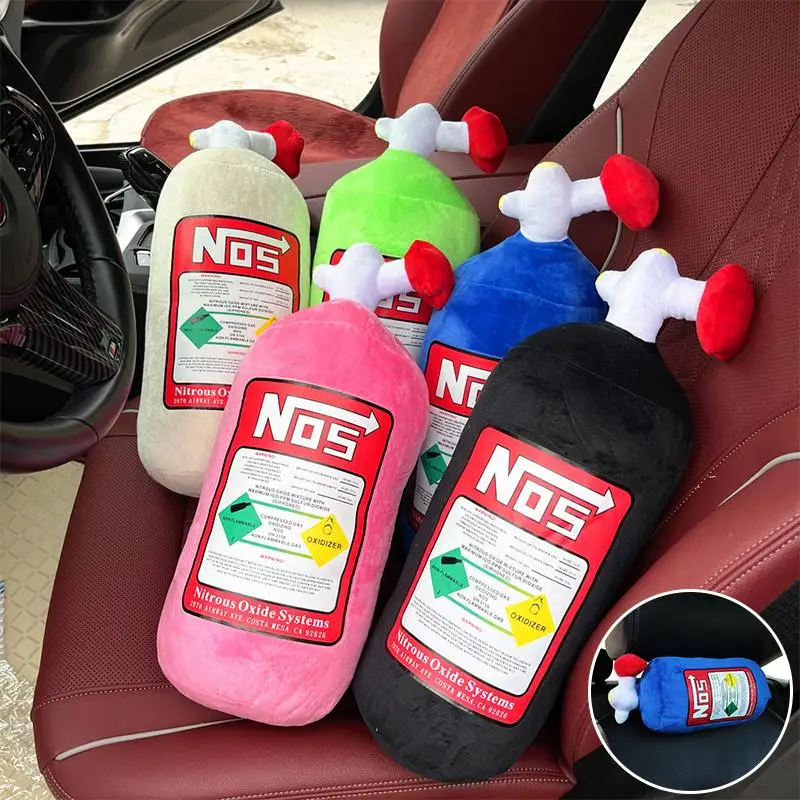● Car Seat Neck Pillow Creative NOS Nitrous Oxide Bottle Soft Plush Car Headrest Car Decoration Neck Support Seat Cushion
● Car Seat Neck Pillow Creative NOS Nitrous Oxide Bottle Soft Plush Car Headrest Car Decoration Neck Support Seat Cushion