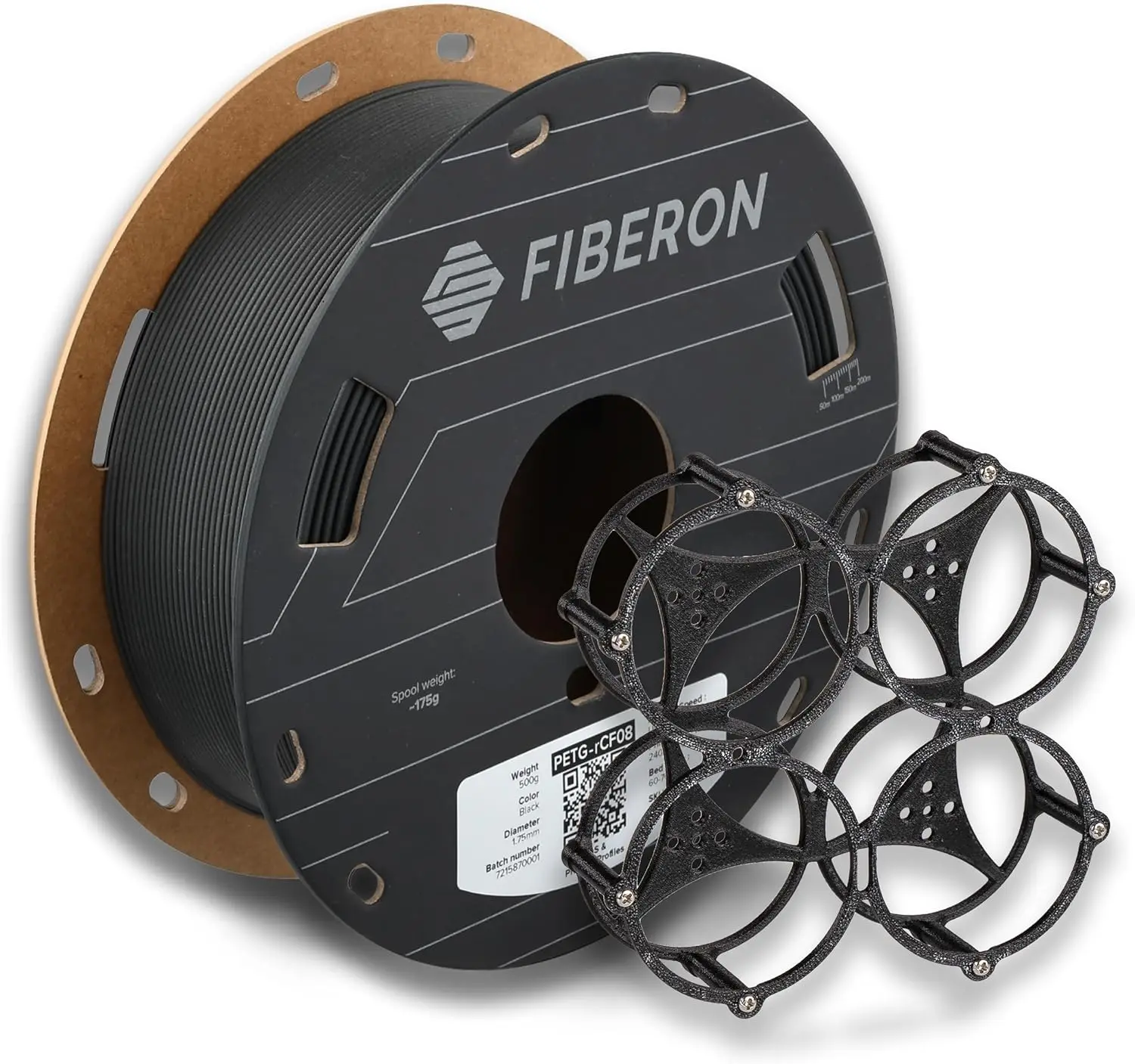 Polymaker Fiberon PETG-rCF08 Carbon Fiber Filament 0.5kg 1.75mm High Strength 3D Printer Filament PETG Reinforced
Polymaker Fiberon PETG-rCF08 Carbon Fiber Filament 0.5kg 1.75mm High Strength 3D Printer Filament PETG Reinforced
