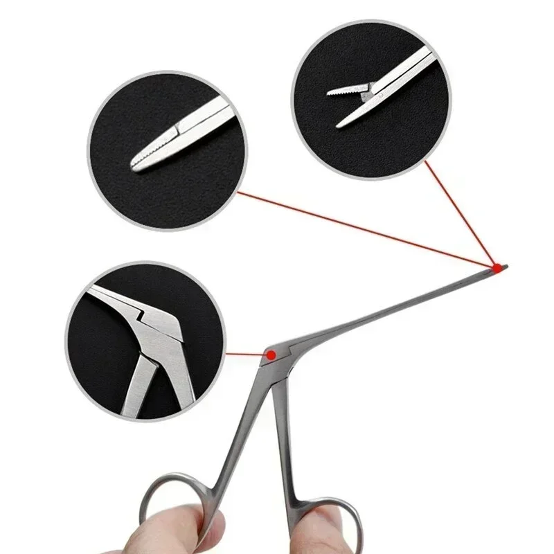 Medical Ear Wax Endoscope Earwax Cleaning Remover Tong Hartmann Micro Alligator Crocodile Forceps Nose Cleaner Clip TweezersTool
Medical Ear Wax Endoscope Earwax Cleaning Remover Tong Hartmann Micro Alligator Crocodile Forceps Nose Cleaner Clip TweezersTool