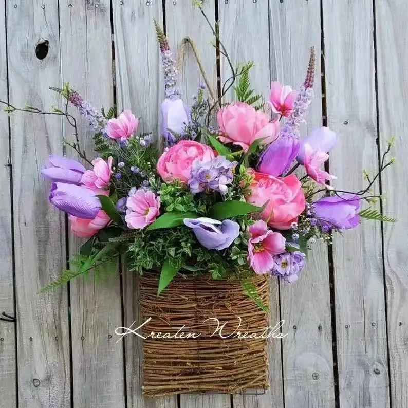 Весна и лето 2025 года, цветочная корзина с гортензией, венок, имитация цветка, корзина с виноградной лозой, дверная корзина, подвесное украшение на дверь
Весна и лето 2025 года, цветочная корзина с гортензией, венок, имитация цветка, корзина с виноградной лозой, дверная корзина, подвесное украшение на дверь
