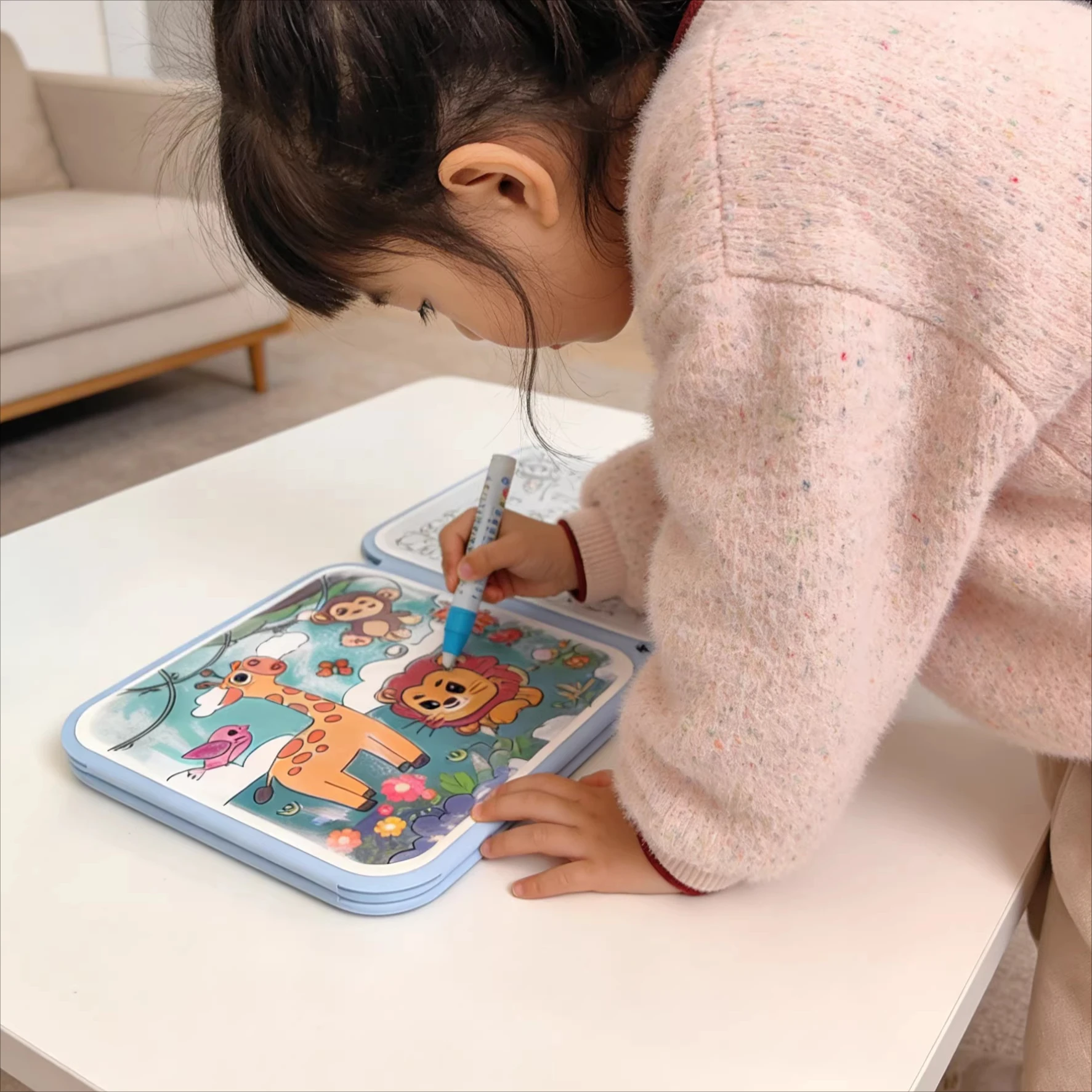 Magic Water Drawing Book for Kids - Reusable DIY Creative Graffiti Clear Water Drawing Notebook English Foldable CPC+CE Certifie
Magic Water Drawing Book for Kids - Reusable DIY Creative Graffiti Clear Water Drawing Notebook English Foldable CPC+CE Certifie