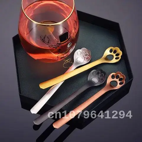 2/4PCS Funny Cat Paw Teaspoon 304 Stainless Steel Coffee Spoon Tableware Cultery Set Christmas Gift
2/4PCS Funny Cat Paw Teaspoon 304 Stainless Steel Coffee Spoon Tableware Cultery Set Christmas Gift